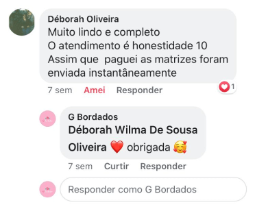 Depoimento de cliente