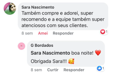 Depoimento de cliente